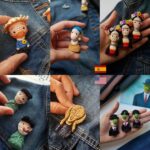 Pack prendedores de arte